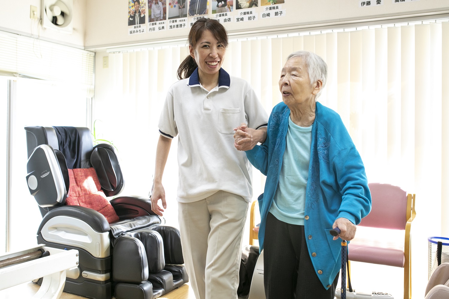 専門知識と豊かな経験を持つスタッフが、一人ひとりの利用者様に寄り添ったサポートを提供します。