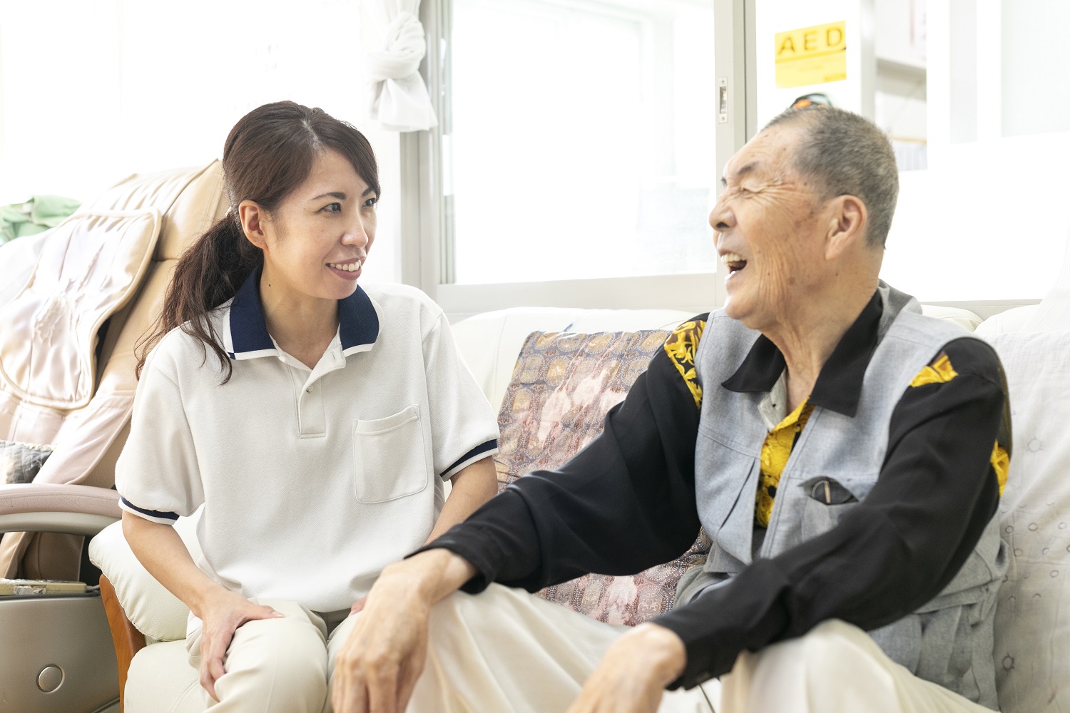 和気あいあいとした楽しい毎日です。