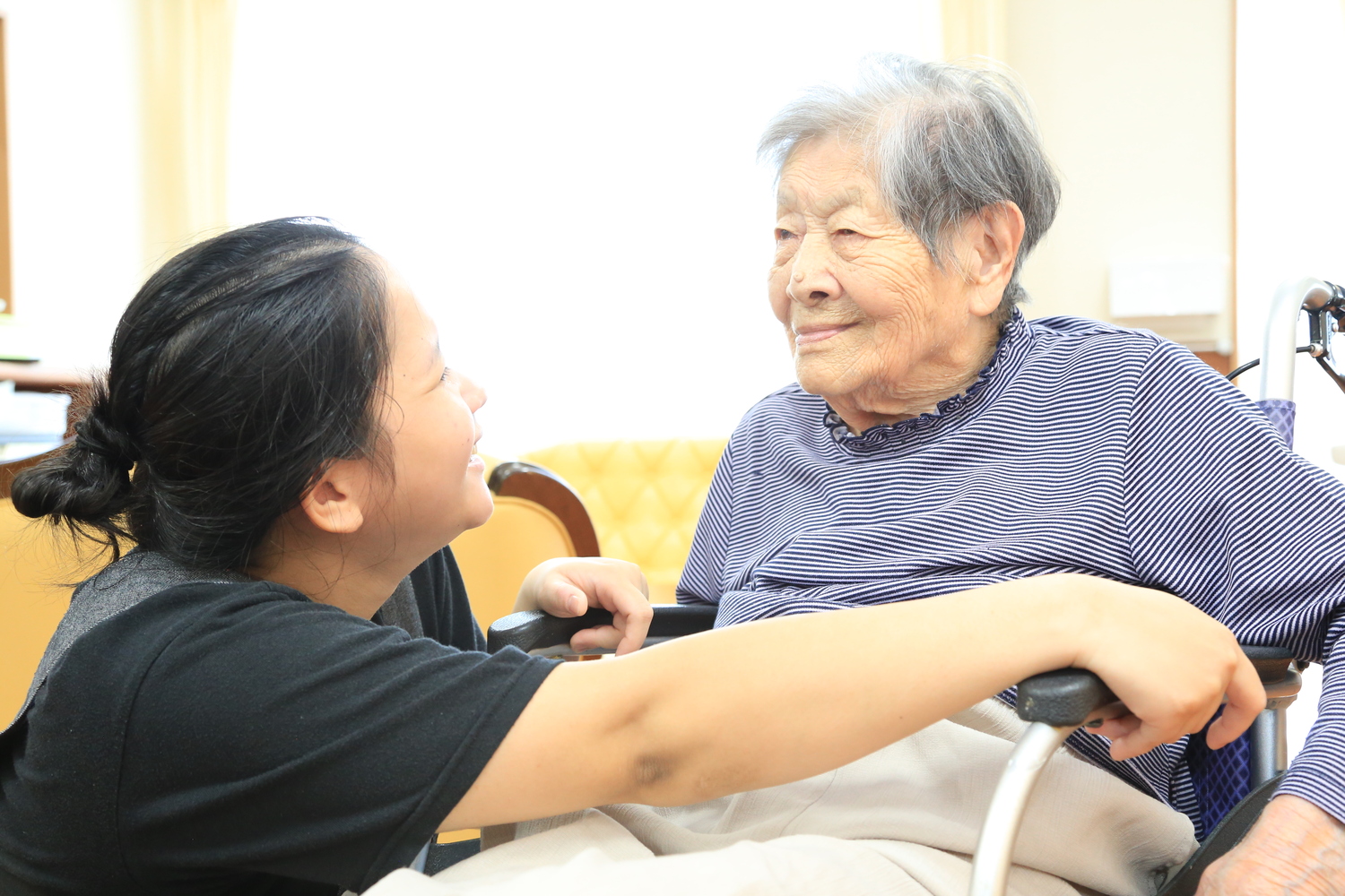 笑顔溢れるひととき。

