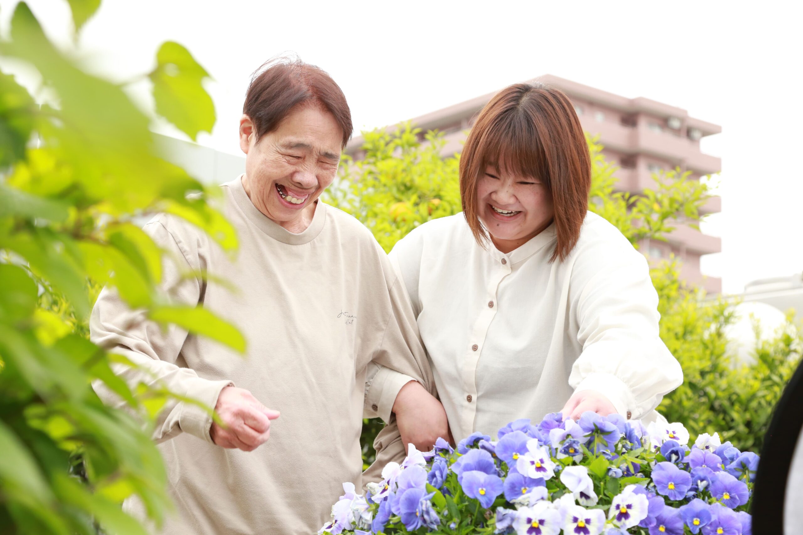 和気あいあいとした楽しい毎日です。