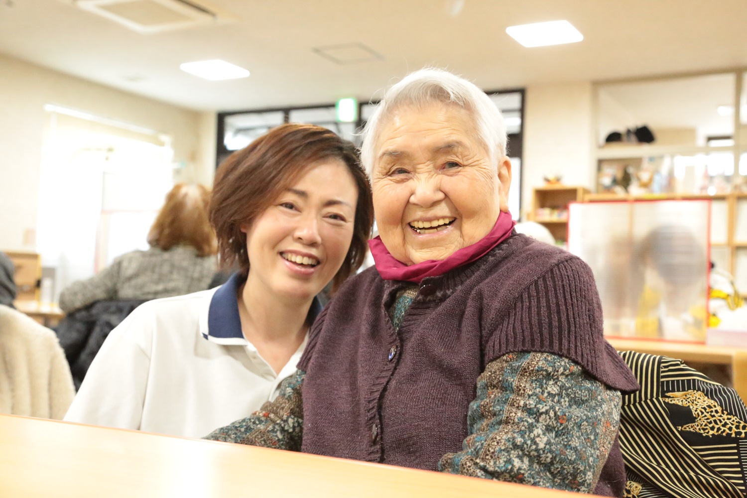 和気あいあいとした楽しい毎日です。