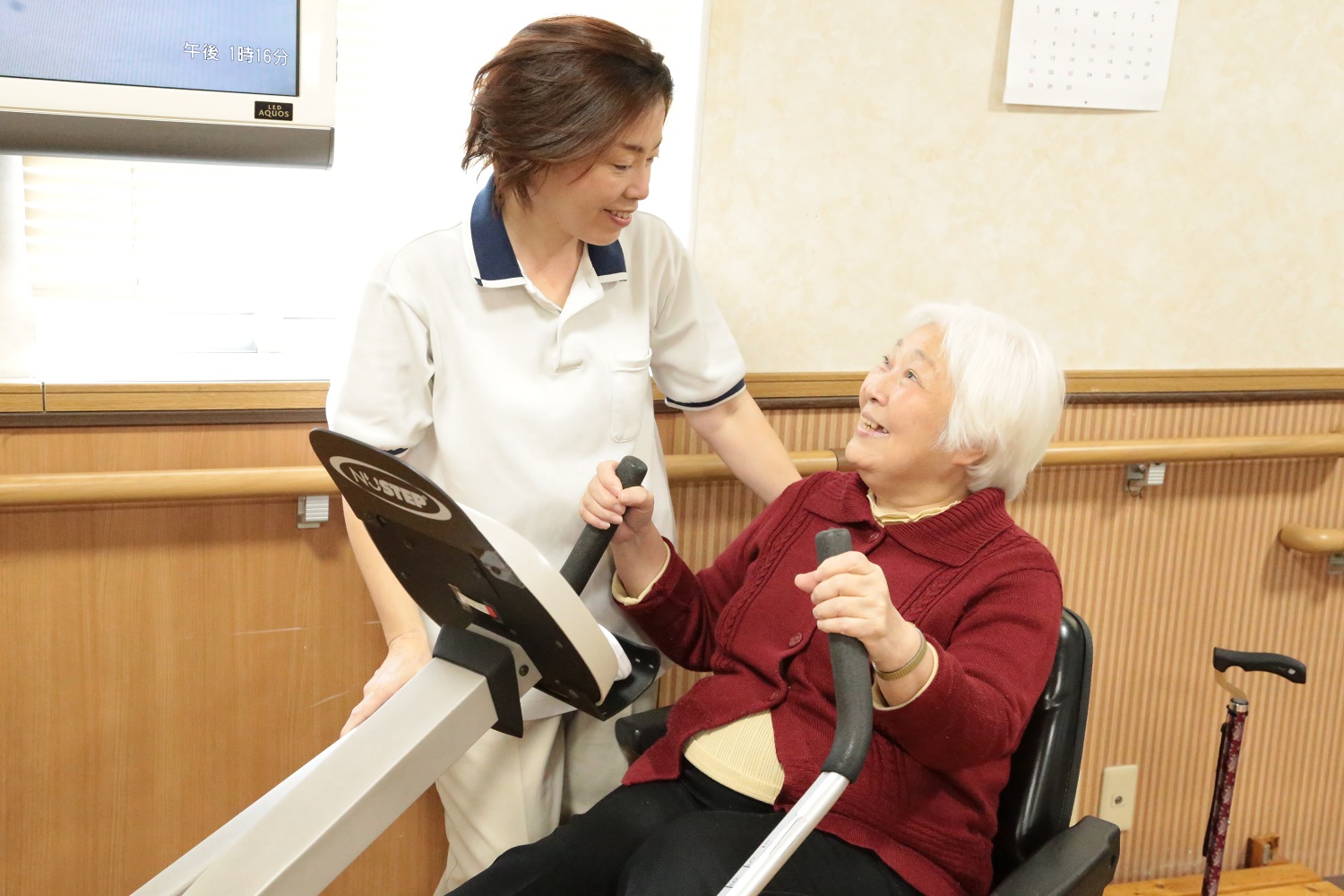 リハビリ設備も充実しています。