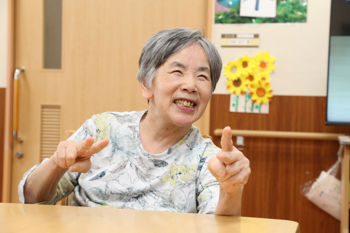 和気あいあいとした楽しい毎日です。